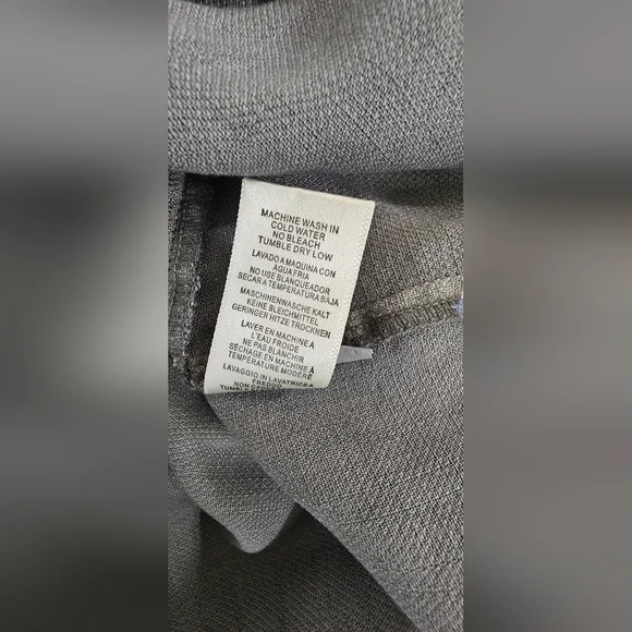 Anthropologie Hi-Lo Grey Tunic Dress Cloth & Stone - Picture 10 of 10